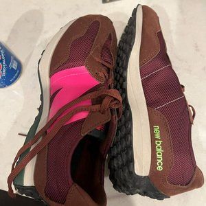 New Balance 327 Burgundy Pink-Women 7/Kids 5
